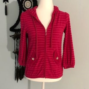 BNWT juicy couture rare pink crystal sweater M